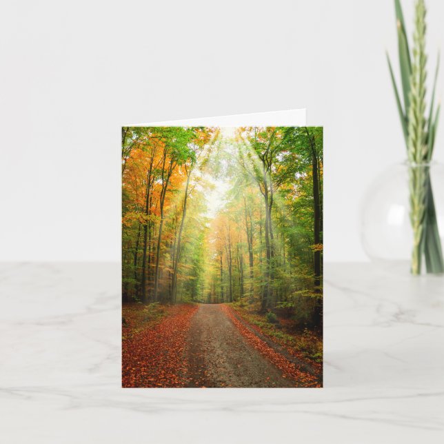 Carte de sympathie avec pensées (Devant)