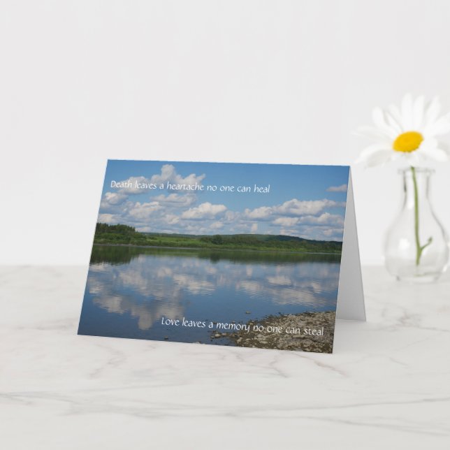 Carte de sympathie - Bénédiction irlandaise (Petite plante)