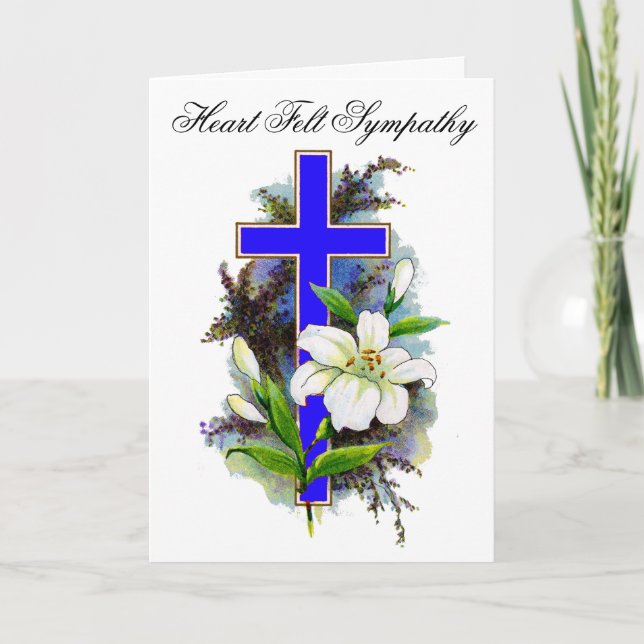 Carte de Sympathie Croix Bleue 8 (Devant)