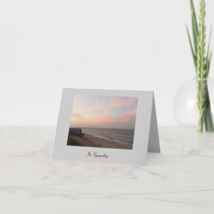 Carte de sympathie - "dans la sympathie" de moi