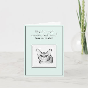 Carte de Sympathie de chat Abyssinian