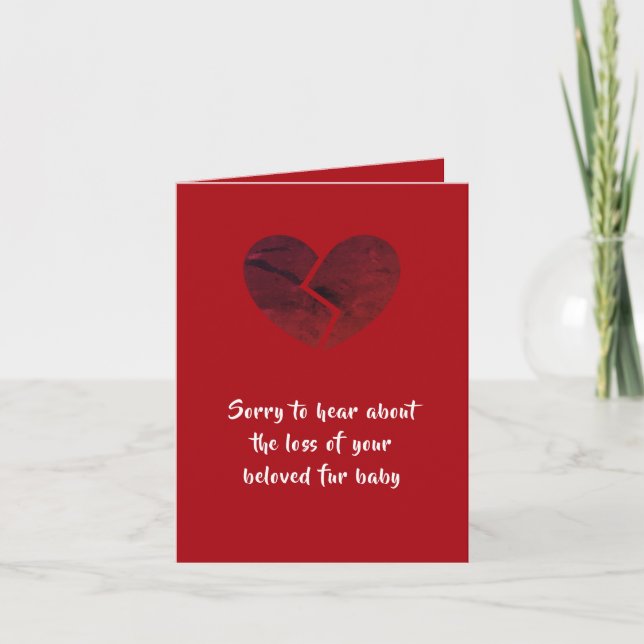 carte de sympathie de chien par le dalDesignNZ (Devant)