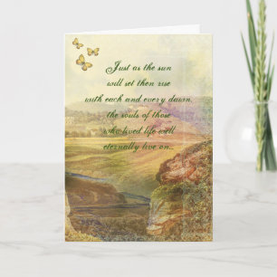 Carte de Sympathie du papillon jaune