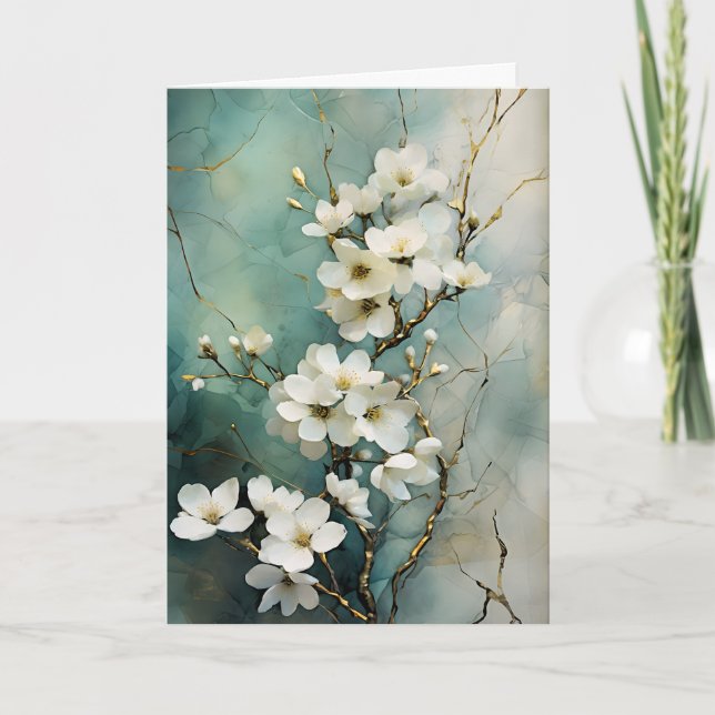 Carte de sympathie En votre temps de douleur (Devant)