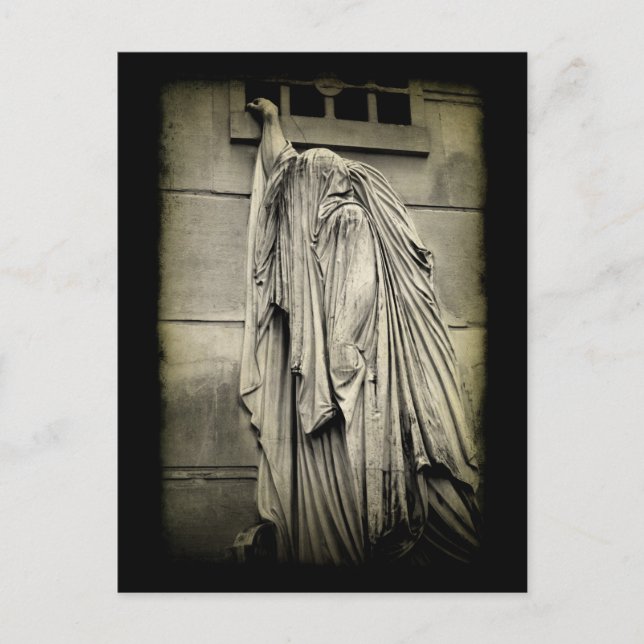 Carte de sympathie funéraire de douleur et de doul (Devant)