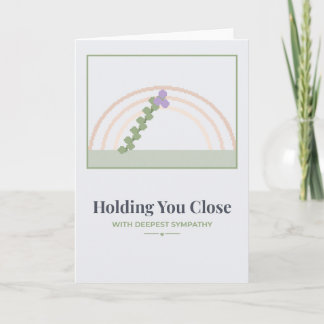 Carte de sympathie Holding You Close Soft Sage Spr