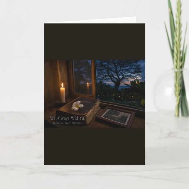 Carte de sympathie | Leur lumière vit encore (Devant)