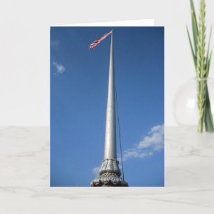 Carte de Sympathie "Lowelle American Flag"