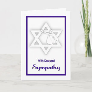 Carte de sympathie militaire juive