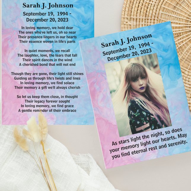 Carte de sympathie personnalisée Eternal Serenity (Créateur téléchargé)