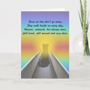 Carte de sympathie pour animaux - Chien