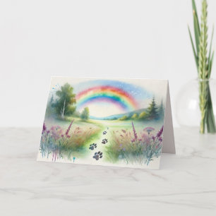 Carte de sympathie pour animaux de compagnie Pont 