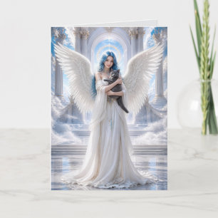 Carte de sympathie pour chat Bleu Russe 