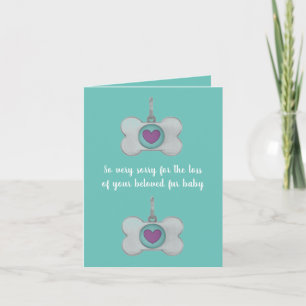 carte de sympathie pour chien de dalDesignNZ