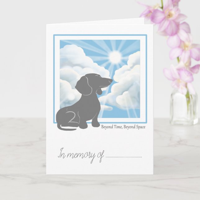 Carte de sympathie pour la perte d'animal de compa (Orchidée)