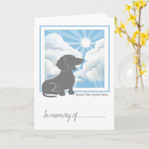 Carte de sympathie pour la perte d'animal de compa