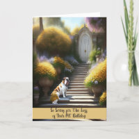 Carte de sympathie pour la technologie Pet Bulldog