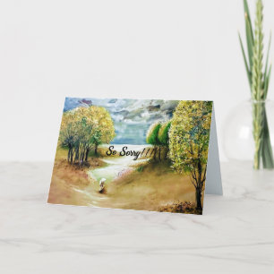 CARTE DE SYMPATHIE POUR PERTE D'ANIMAL/CHIEN