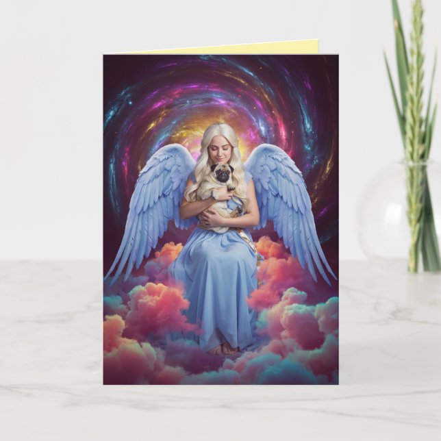 Carte de sympathie pour Pug (Devant)