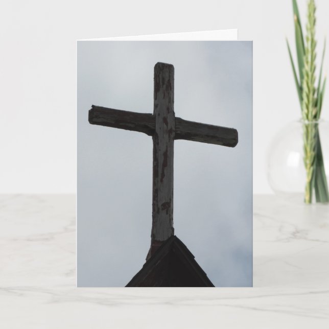 Carte de sympathie «Sainte Croix de bois» (Devant)