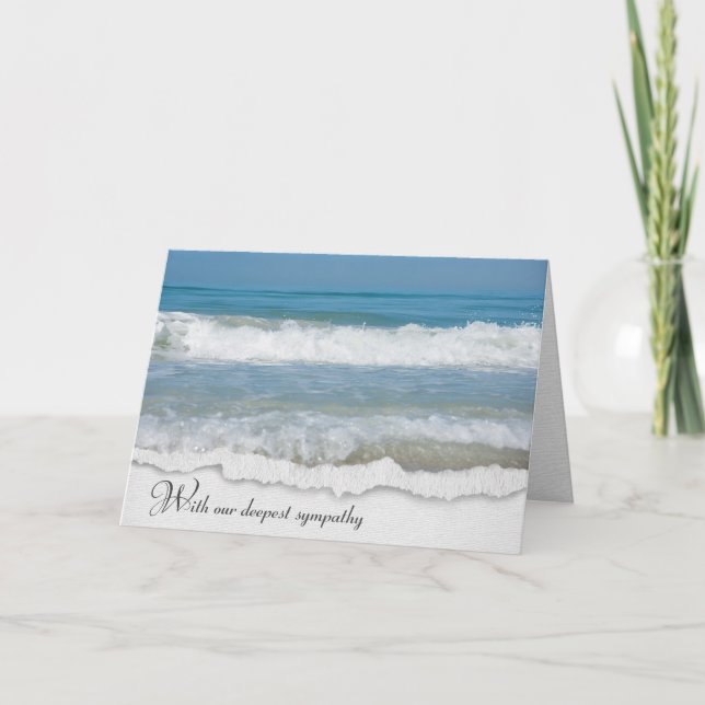 Carte de Sympathie Surf Océanique (Devant)