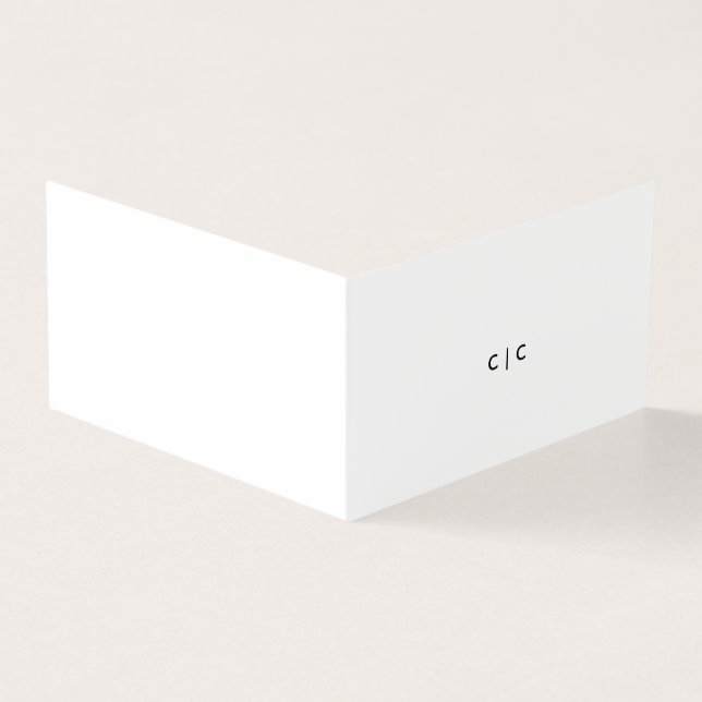 Carte de table (Outside)