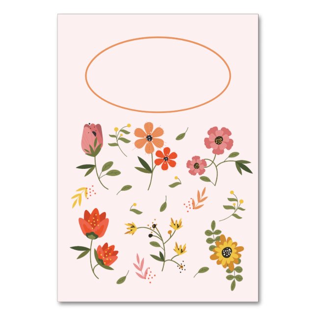 Carte de table (Dos)