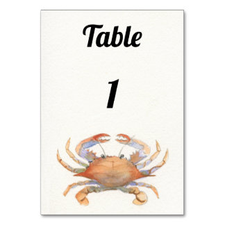 Carte de table