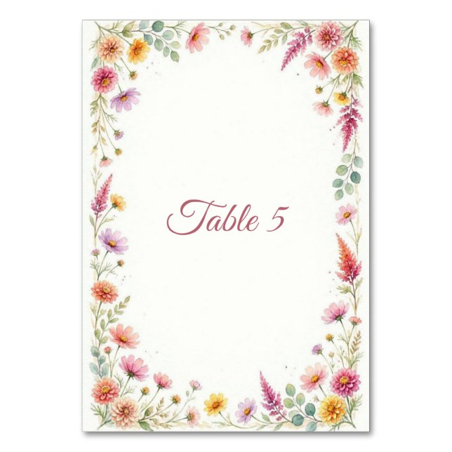 Carte de Table (Par défaut)