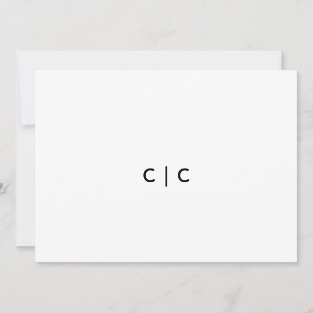 Carte de table (Devant)
