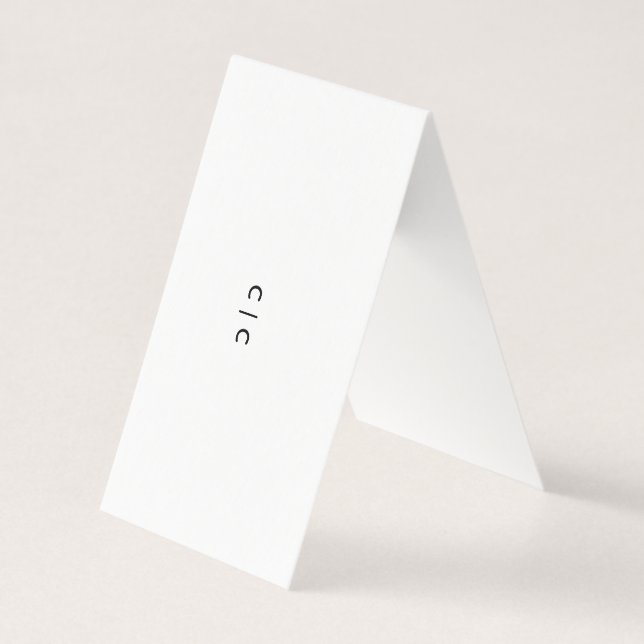 Carte de table (Front)
