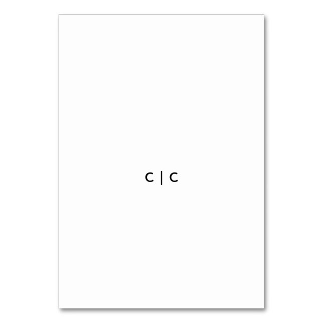 Carte de table (Par défaut)