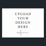 Carte de table - 3,5" x 5" Paysage<br><div class="desc">Personnalisez votre design dans Templett. Une fois que vous avez terminé l'édition,  téléchargez votre fichier au format JPG (n'oubliez pas d'activer l'option de fond perdu). Téléversez votre design ici en cliquant sur le bouton bleu "Personnaliser".</div>