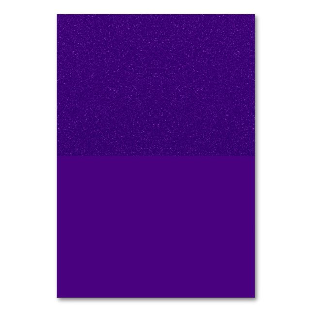 Carte de table à dessus pailleté violet – Personna (Par défaut)