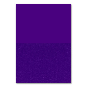 Carte de table à fond pailleté violet – Personnali