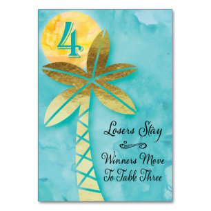 Carte de table Bunco Beach #4