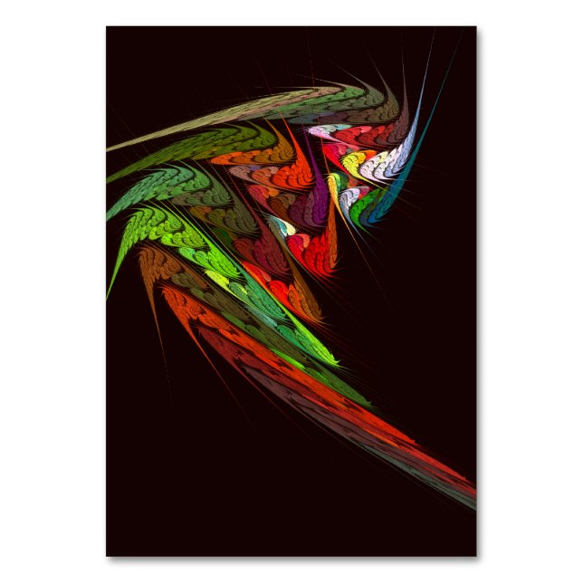 Carte de table d'art Abstrait Chameleon (Par défaut)