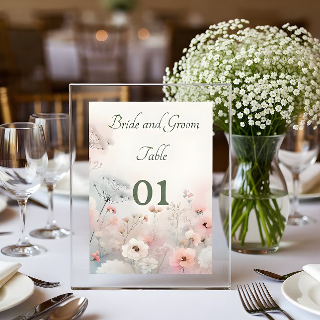 Carte de table de mariage délicate en dentelle de  (Créateur téléchargé)