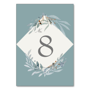 Carte de table Gentle Botanics