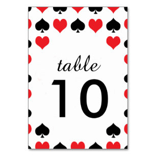 Carte de table Hearts Spades Casino