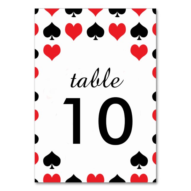 Carte de table Hearts Spades Casino (Par défaut)