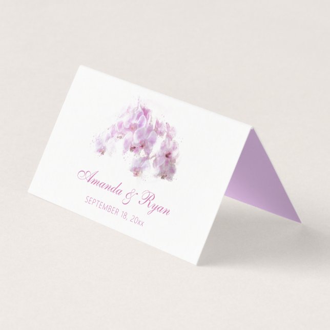 Carte de table Mariage Floral Roses Jaunes Moderne (Back)