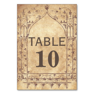 Carte de table médiévale