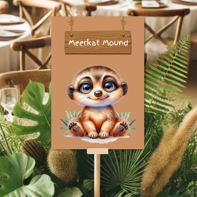 Carte de table Meerkat (Créateur téléchargé)