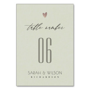 CARTE DE TABLE SIMPLE ELEGANT BLANC TYPOGRAPHIE KR