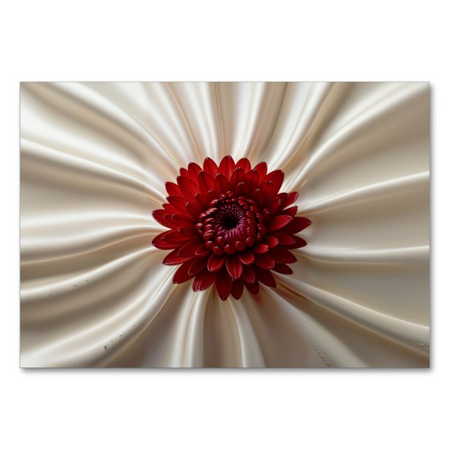 Carte de table spéciale avec des couleurs japonais (Devant)