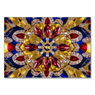 Carte de table spéciale Colombia Colors