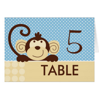 Carte de Tableau de singe de mod