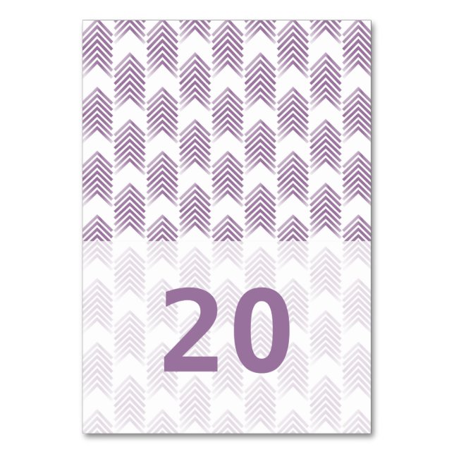 Carte de tableau Flèches Tribales Violettes (Par défaut)