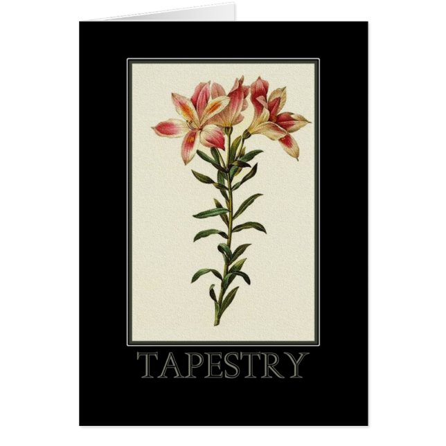 Carte de tapisserie - 009 (Devant)